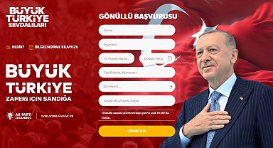 AK Parti İstanbul'dan vatandaşlara sandıklarda "gönüllü görev" daveti
