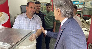 AK Parti Milletvekili Adayı Mustafa Demir'den 1 Mayıs ziyaretleri