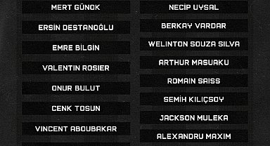 Beşiktaş'ın Antalyaspor maçı kamp kadrosu belli oldu