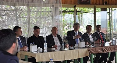 Beypazarı'nda Cumhur İttifakı basınla buluştu