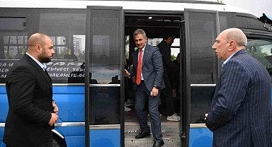 Dolmuşta Başkan sürprizi