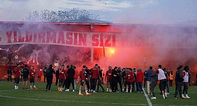 Galatasaray, taraftarlara açık antrenman yaptı