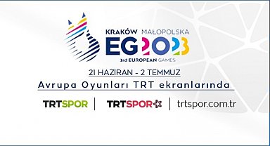 3. Avrupa Oyunları heyecanı TRT'de yaşanacak