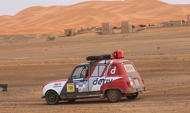 4L Trophy rallisi Afrika'daki çocuklar için gerçekleşti