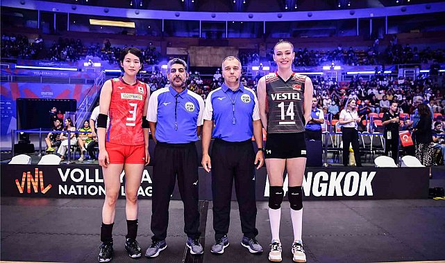 A Milli Kadın Voleybol Takımı, Japonya'ya 3-2 mağlup oldu