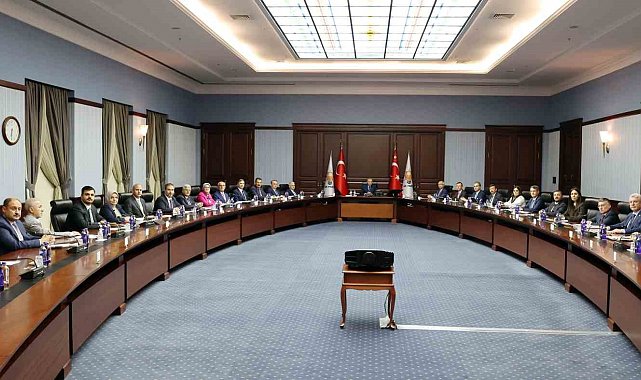 AK Parti MYK toplantısı yapıldı
