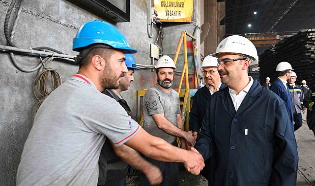 Bakan Kacır'dan sanayi tesislerine bayram ziyareti