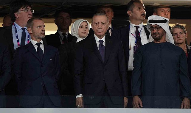 Cumhurbaşkanı Recep Tayyip Erdoğan, Şampiyonlar Ligi Finali'ni takip etti