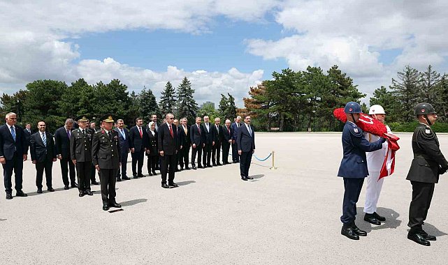 Cumhurbaşkanlığı Kabinesi Anıtkabir'de