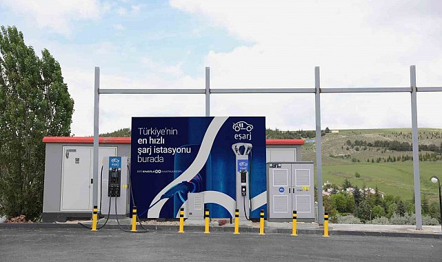 Eşarj, Türkiye'nin en hızlı şarj istasyonunu kurdu