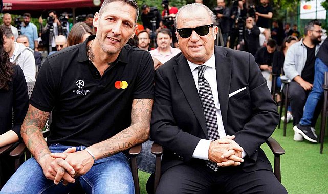 Fatih Terim ve Marco Materazzi depremzede çocuklar için bir araya geldi