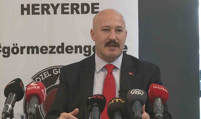 Güvenlik-İş Başkanı Çağırıcı, özel güvenlik görevlilerinin sorunlarına ilişkin konuştu