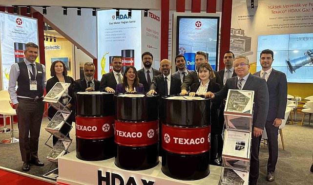 Texaco ürünleri, ICCI 2023'te yine yoğun ilgi gördü