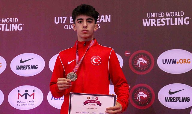 U17 Avrupa Güreş Şampiyonası'nda millilerden 14 madalya