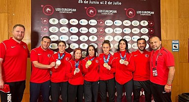 U20 Kadın Milli Güreş Takımı, Avrupa üçüncüsü